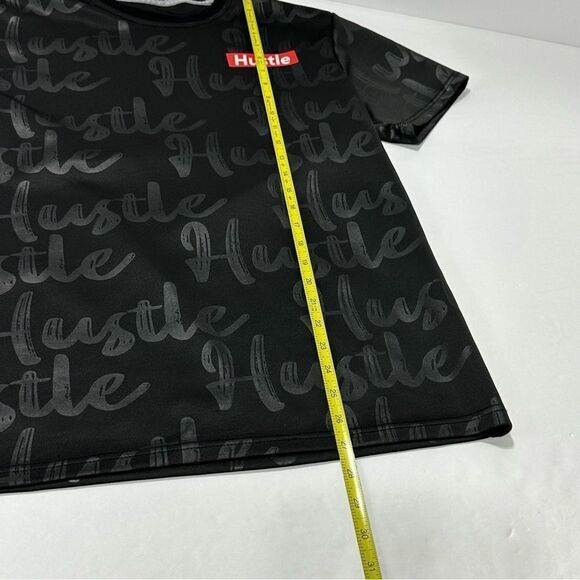 Encrypted Hustle Shirt Black Short Sleeve Medium - Picture 6 of 8